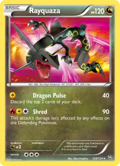 Pokémon-Karte Rayquaza 128/124