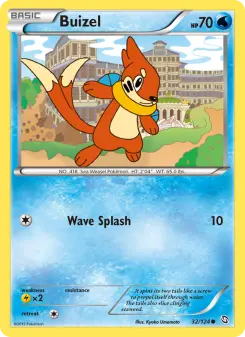 Pokémon-Karte Buizel 032/124
