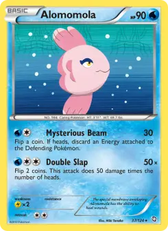 Pokémon-Karte Alomomola 037/124