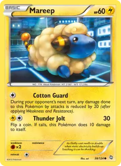 Pokémon-Karte Mareep 038/124