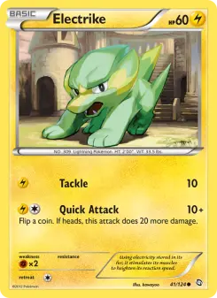Pokémon-Karte Electrike 041/124