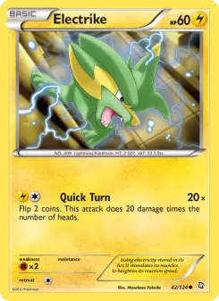 Pokémon-Karte Electrike 042/124