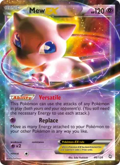Pokémon-Karte Mew-EX 046/124