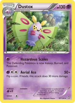 Pokémon-Karte Dustox 047/124