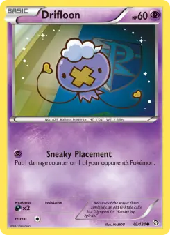 Pokémon-Karte Drifloon 049/124
