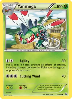 Pokémon-Karte Yanmega 005/124