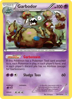 Pokémon-Karte Garbodor 054/124