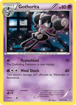 Pokémon-Karte Gothorita 056/124
