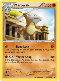 Pokémon-Karte Marowak 061/124