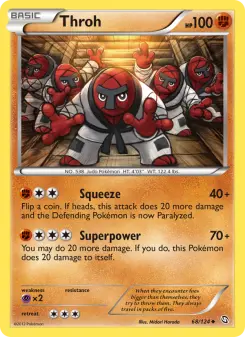 Pokémon-Karte Throh 068/124