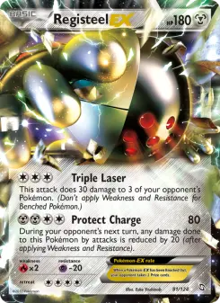 Pokémon-Karte Registeel-EX 081/124