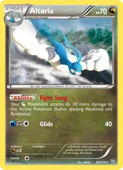 Pokémon-Karte Altaria 084/124