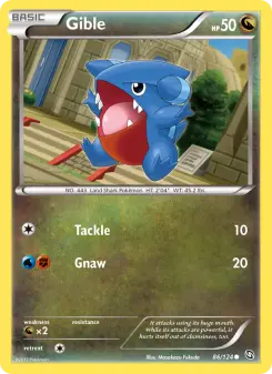 Pokémon-Karte Gible 086/124