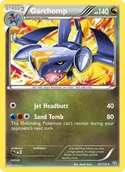Pokémon-Karte Garchomp 091/124