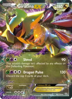 Pokémon-Karte Giratina-EX 092/124
