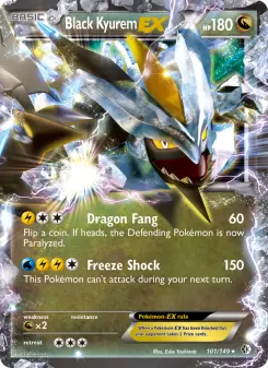 Pokémon-Karte Black Kyurem-EX 101/149