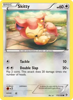 Pokémon-Karte Skitty 113/149