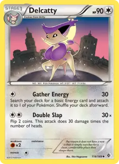 Pokémon-Karte Delcatty 114/149