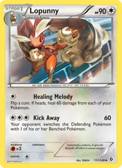Pokémon-Karte Lopunny 117/149