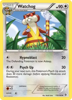 Pokémon-Karte Watchog 119/149