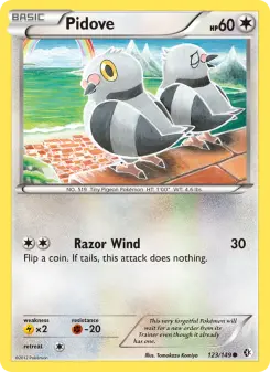 Pokémon-Karte Pidove 123/149