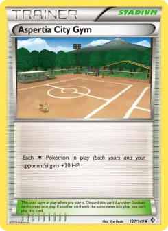 Pokémon-Karte Aspertia City Gym 127/149