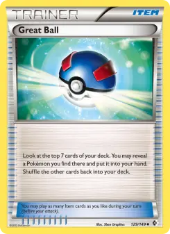 Pokémon-Karte Great Ball 129/149
