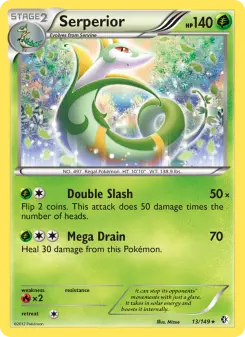 Pokémon-Karte Serperior 013/149