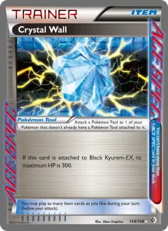 Pokémon-Karte Crystal Wall 139/149
