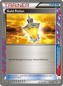 Pokémon-Karte Gold Potion 140/149