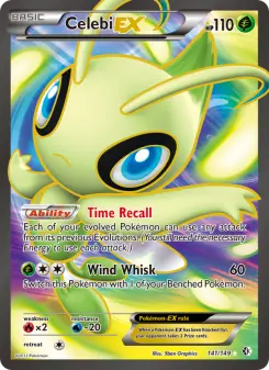 Pokémon-Karte Celebi-EX 141/149