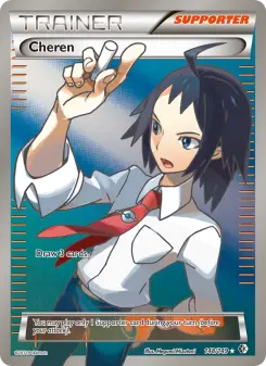 Pokémon-Karte Cheren 148/149