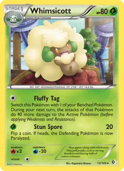 Pokémon-Karte Whimsicott 015/149