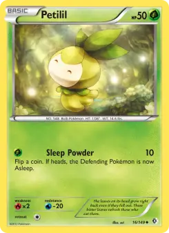 Pokémon-Karte Petilil 016/149