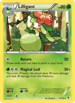 Pokémon-Karte Lilligant 017/149