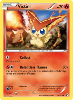 Pokémon-Karte Victini 023/149