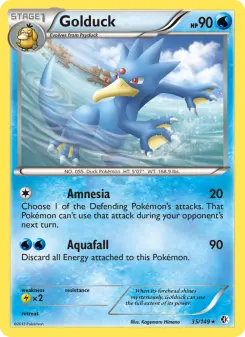 Pokémon-Karte Golduck 035/149