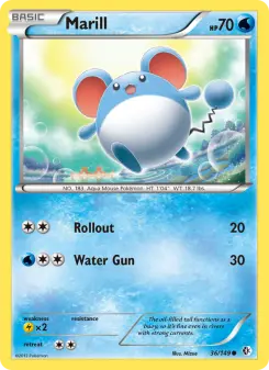 Pokémon-Karte Marill 036/149