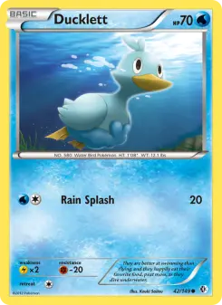 Pokémon-Karte Ducklett 042/149