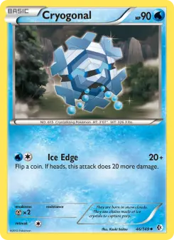 Pokémon-Karte Cryogonal 046/149