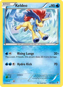 Pokémon-Karte Keldeo 048/149