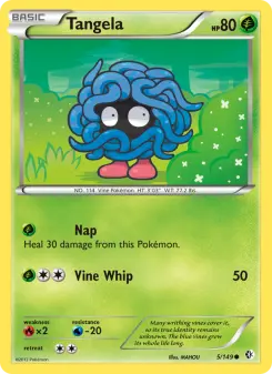 Pokémon-Karte Tangela 005/149