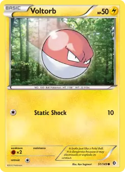 Pokémon-Karte Voltorb 051/149