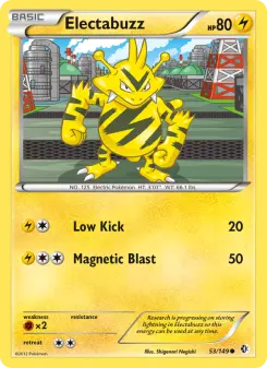 Pokémon-Karte Electabuzz 053/149