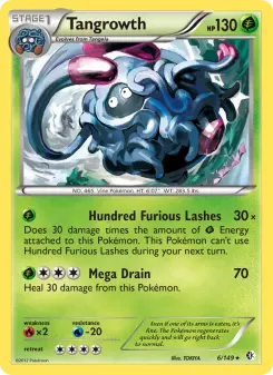Pokémon-Karte Tangrowth 006/149