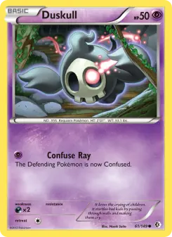 Pokémon-Karte Duskull 061/149