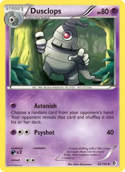 Pokémon-Karte Dusclops 062/149