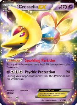 Pokémon-Karte Cresselia-EX 067/149