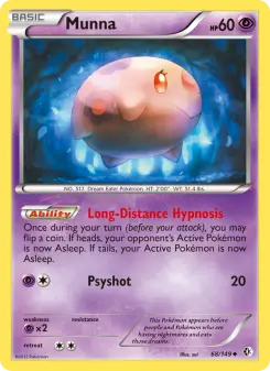 Pokémon-Karte Munna 068/149