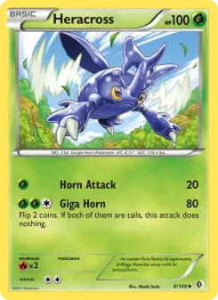 Pokémon-Karte Heracross 008/149